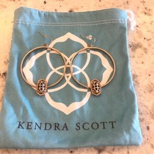 Kendra Scott Rose Gold Elora Filigree Earrings